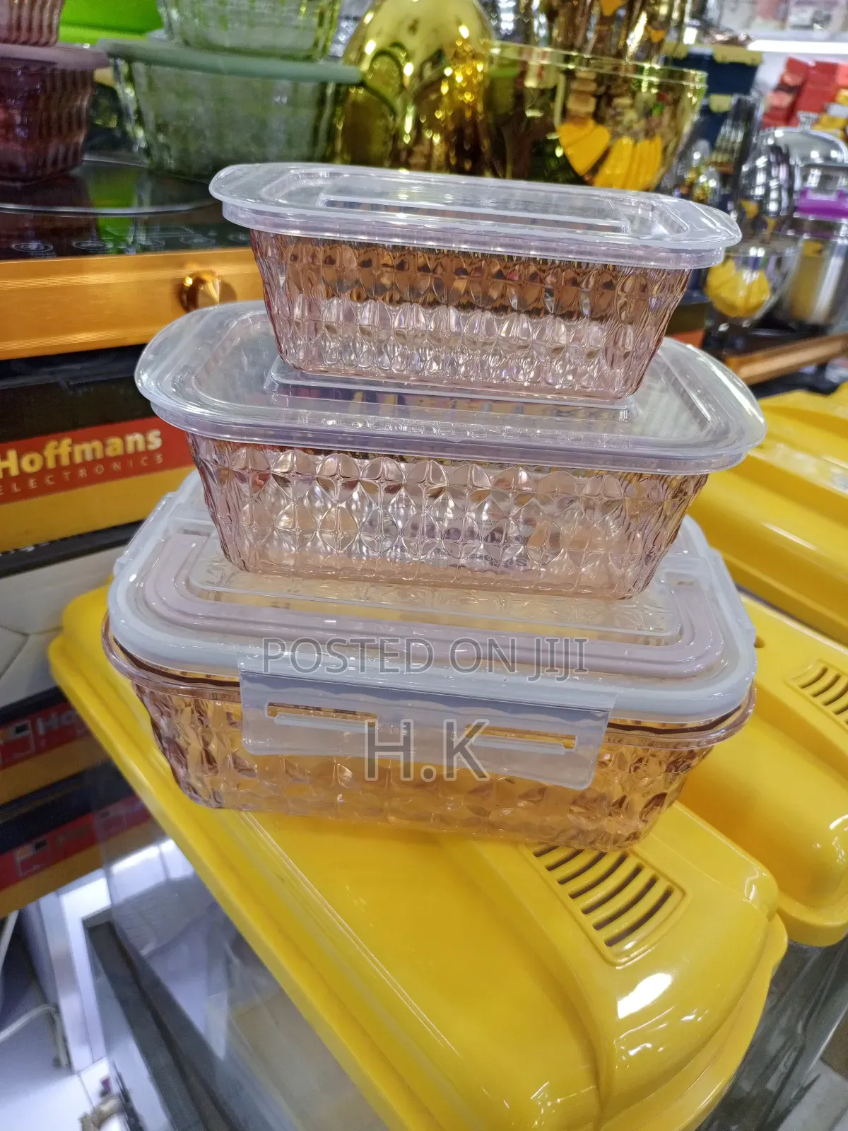 3-Piece Melamine Storage Containers