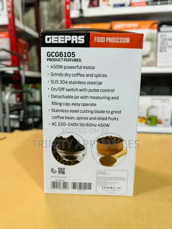 Geepas Wet and Dry Spice Food Processor