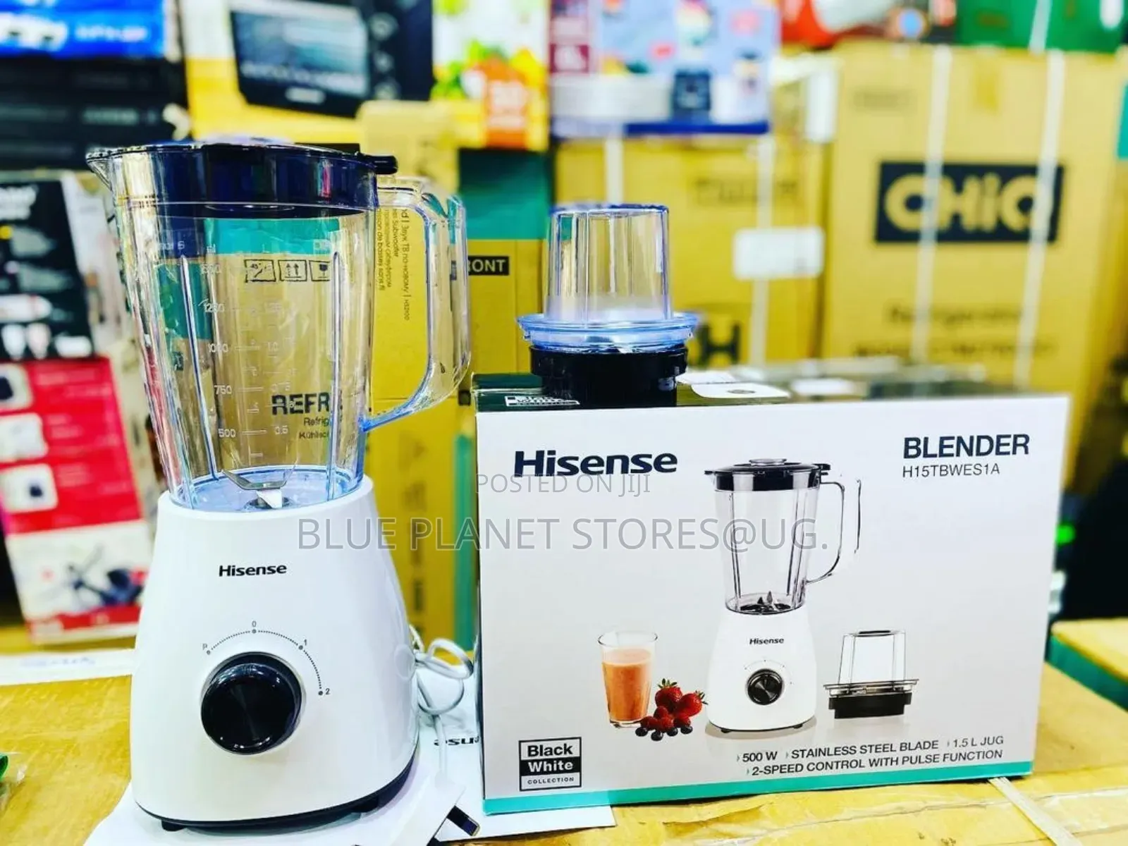 HISENSE 2_in_1 \\ 1.5litres Blenders \\ 500w \\ H15TBWES1A