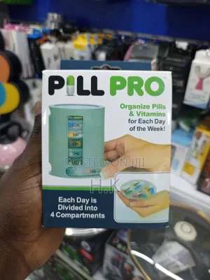 Pill Pro, Weekly Pill Organizer.
