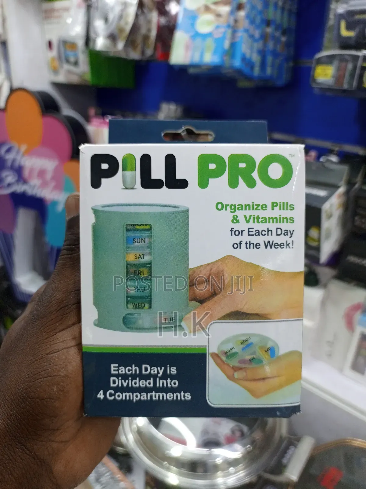 Pill Pro, Weekly Pill Organizer.