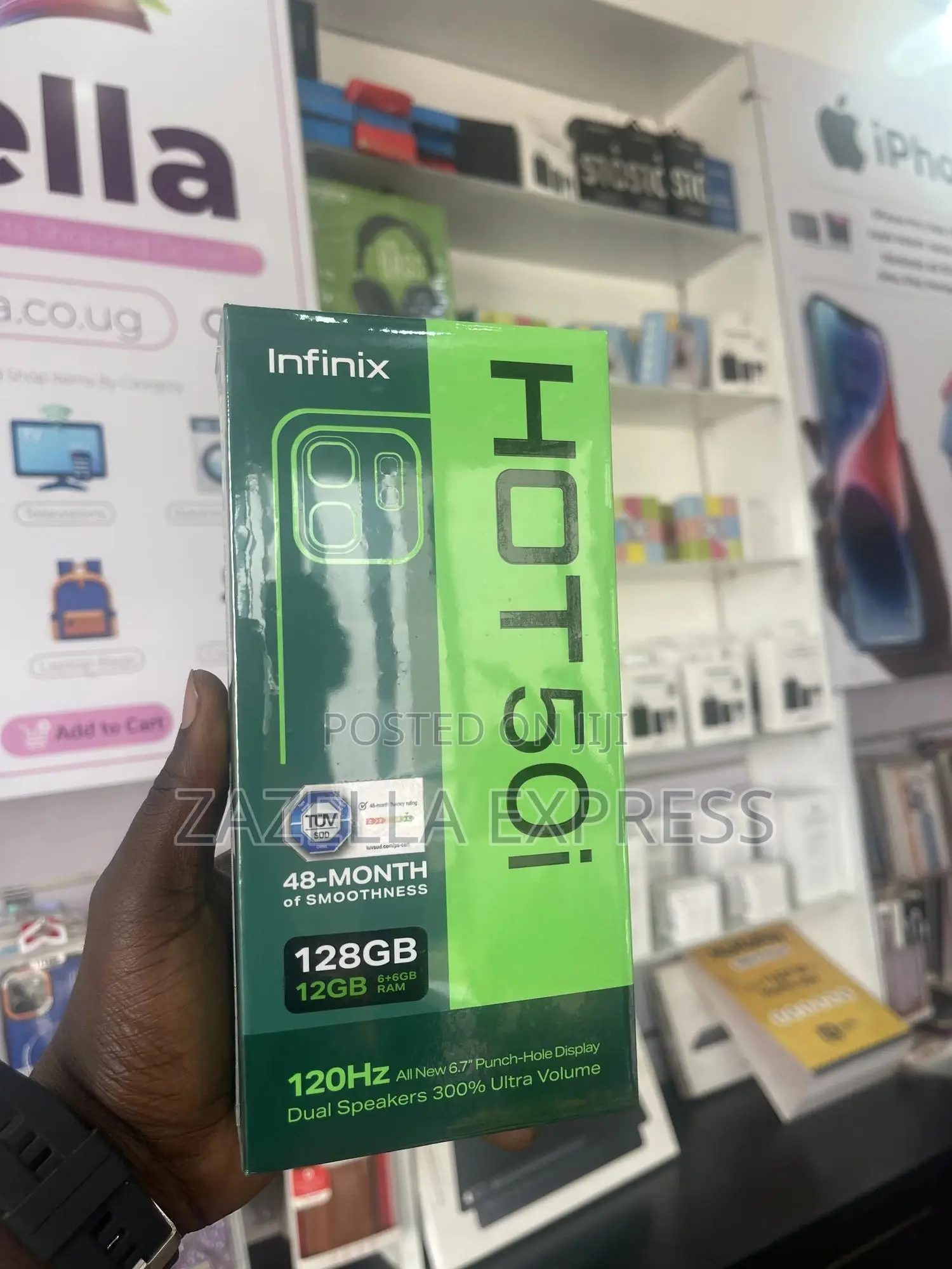 New Infinix Hot 50i 128 GB Gray