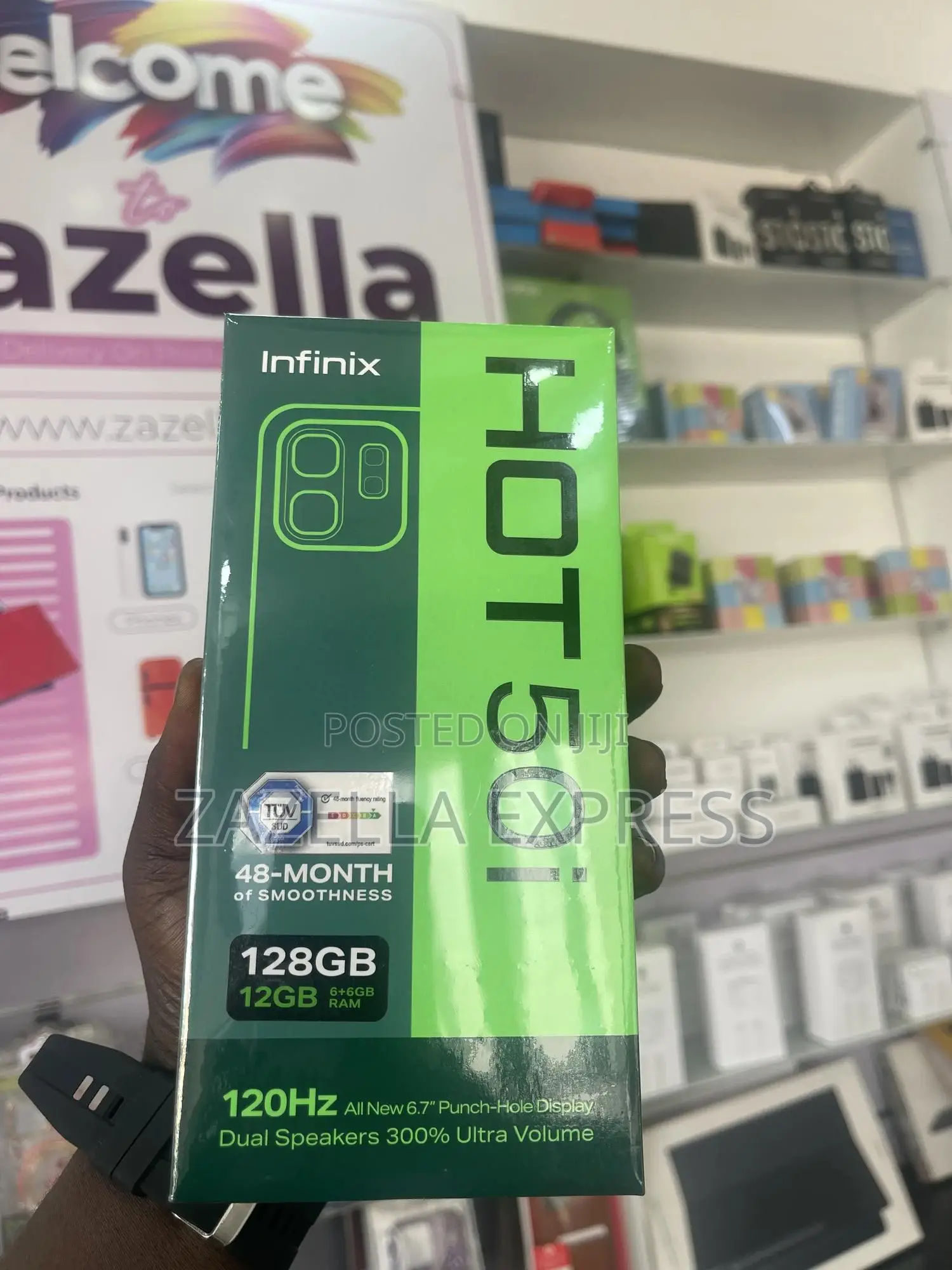 New Infinix Hot 50i 128 GB Gray
