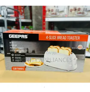 GEEPAS 4-Slice Bread Toaster 1100W GBT 9895