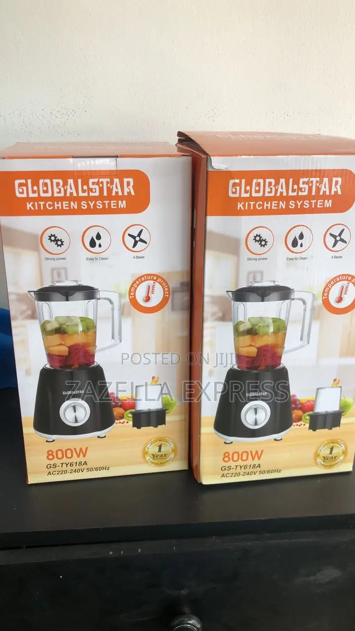 Global Star Juice Blender Juicer 2 in 1 1.5litres Gs-Ty618a