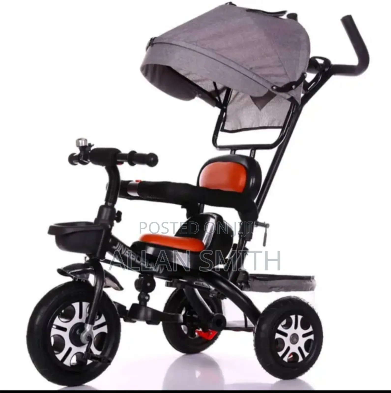 Kids 3 Wheel Umbrella Tricycles