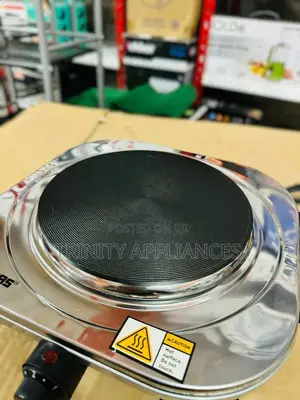 Geepas Stainless Steel Single Hot Plate 1500W