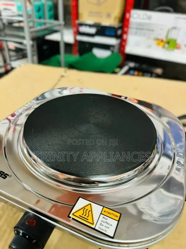 Geepas Stainless Steel Single Hot Plate 1500W