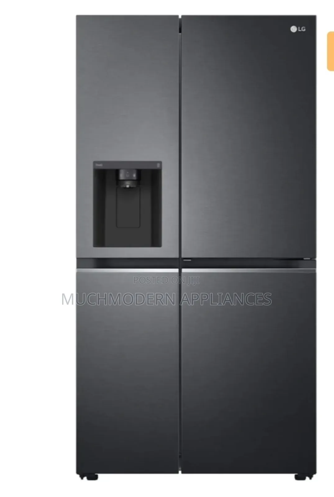 LG 635L Side-by-Side Door , Linear Coolingtm, GC-J257SQRS