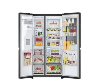 LG 635L Side-by-Side , Uvnano Water Dispenser, GC-X257CQES