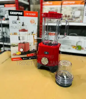 Geepas 1.6L 2 in 1 Blender 650w-Gsb44107