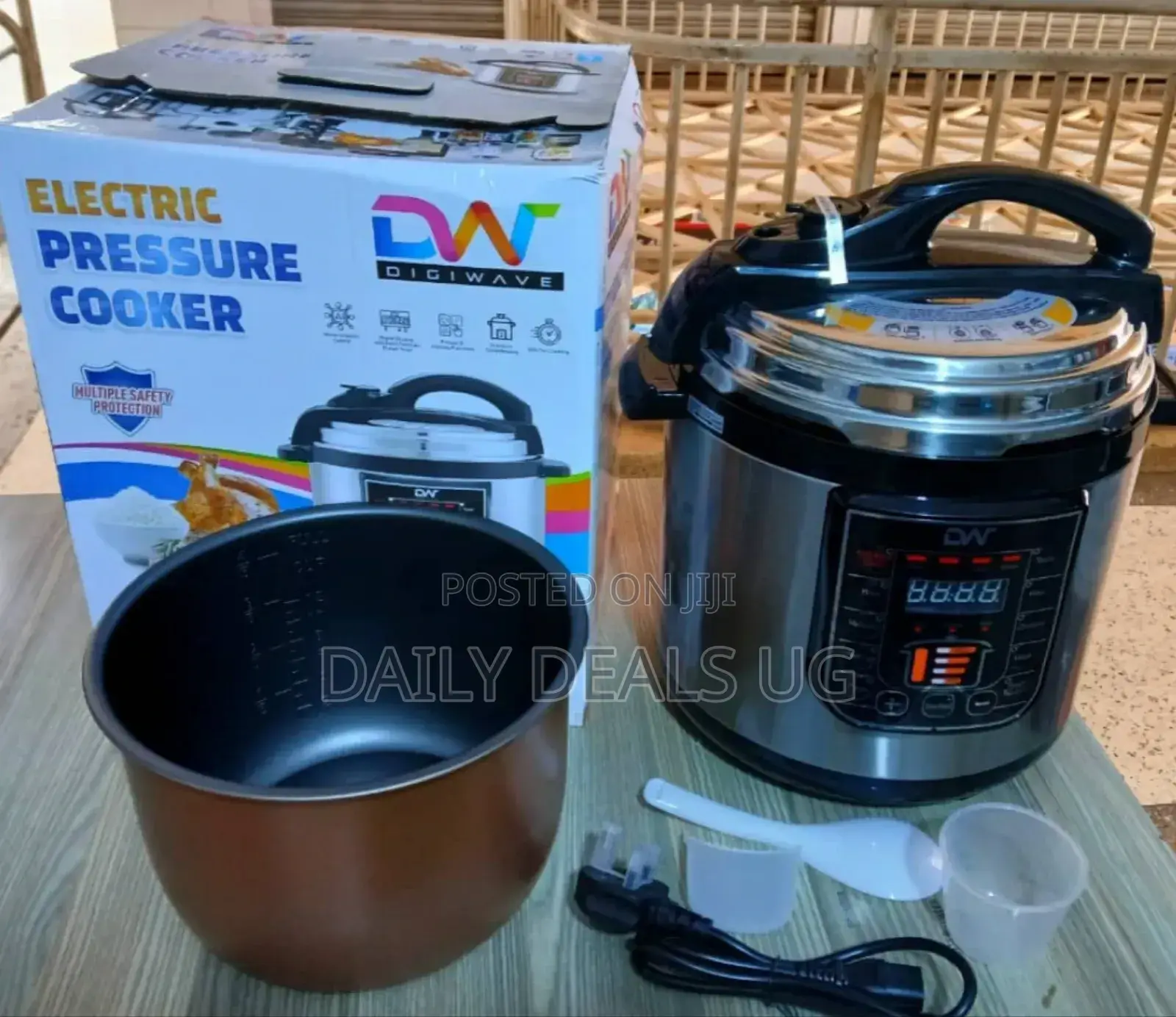 8 Cooking Function Digiwave Pressure Cooker
