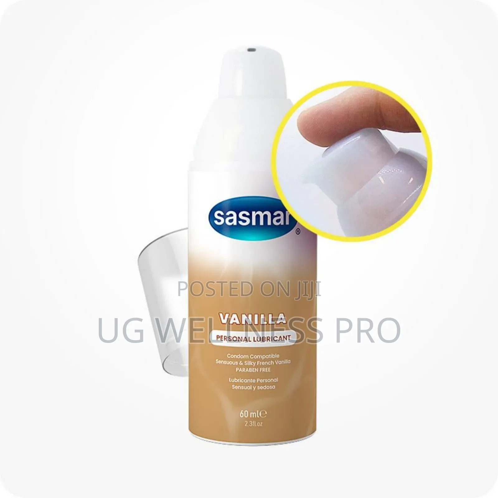 Personal Lubricant Vanilla Flavour 60mls