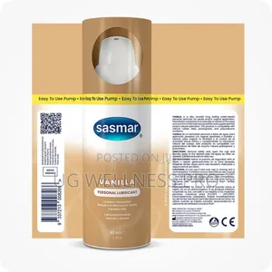 Personal Lubricant Vanilla Flavour 60mls