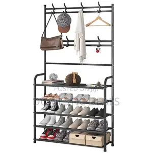 Multifunctional Shoe and Hat Rack