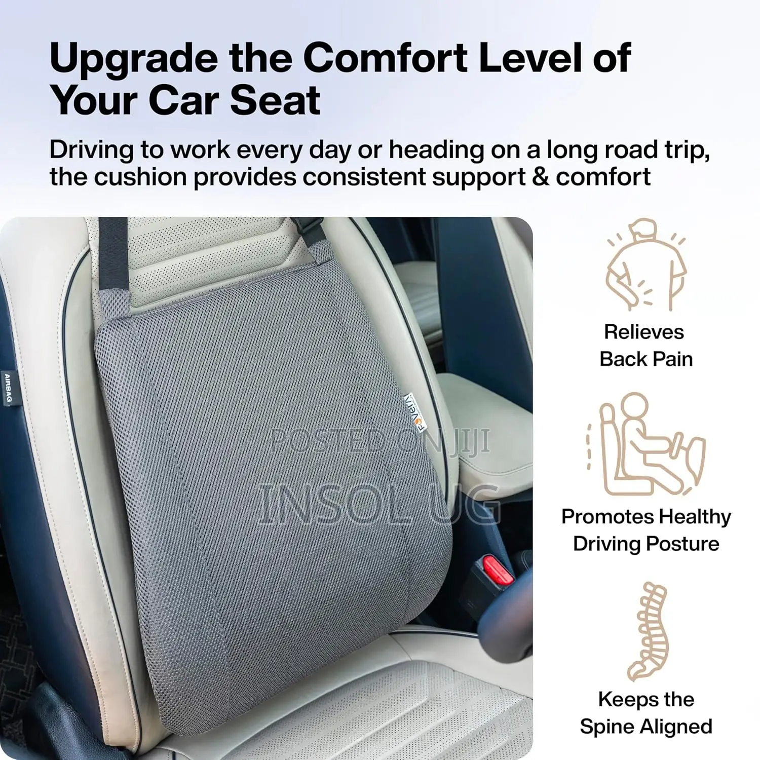 Backrest For Office , Car And Home