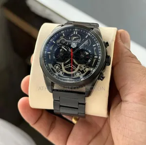 Photo - Carrera Tag Huer Stainless Steel Black Watch