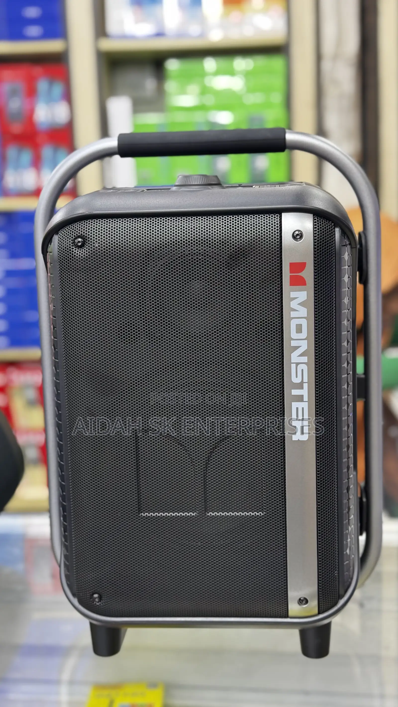Monster Traveler With 2 Microphones Bluetooth Speakers
