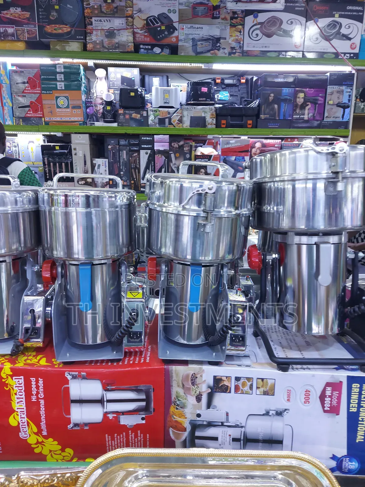 Electric Grain Grinder Mil 150g High Speed Stainless Steel,