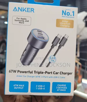 65w Dual Pd Car Phone Charger