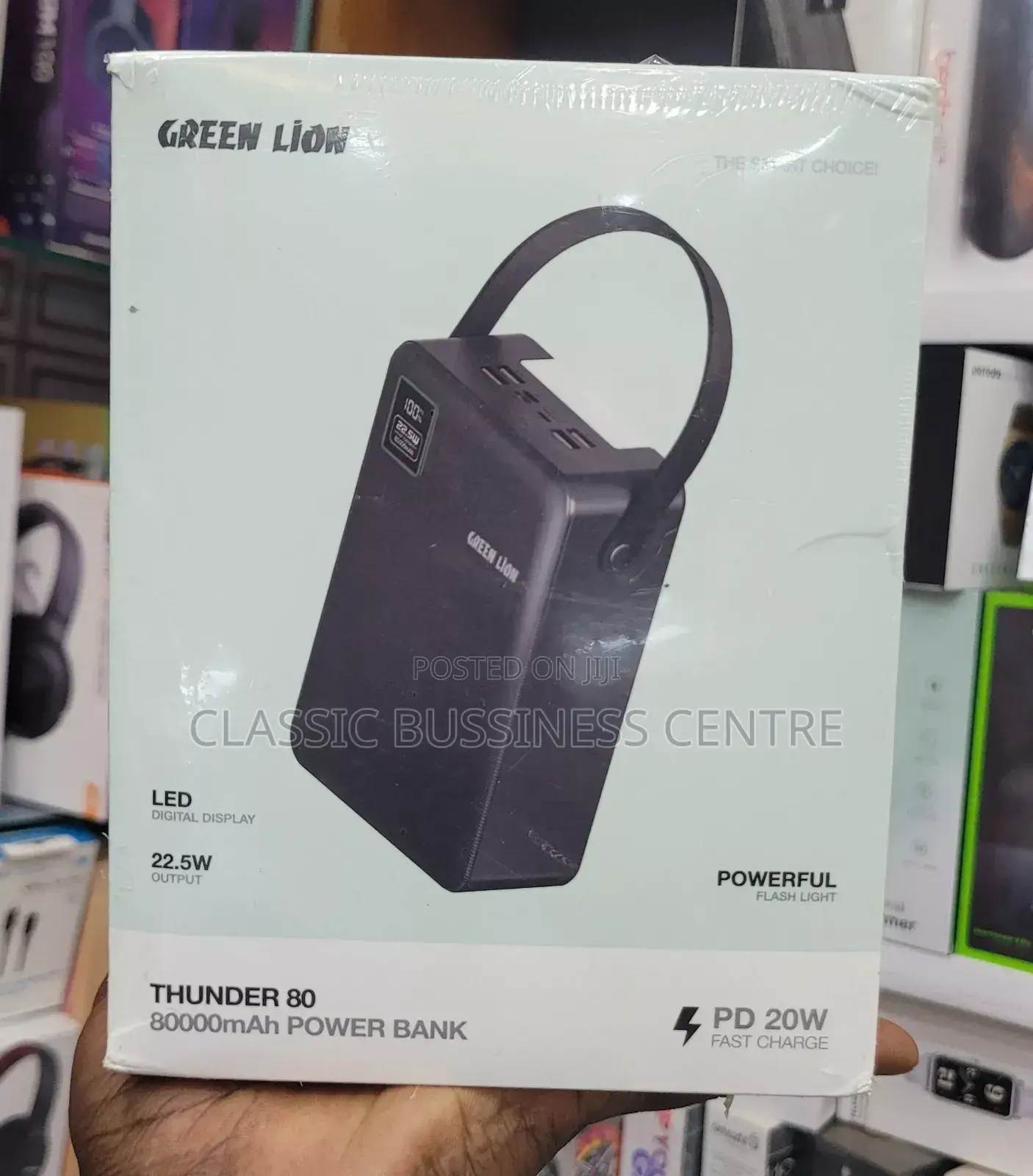 Greenlion 80000msg Fast Charging Powerbank
