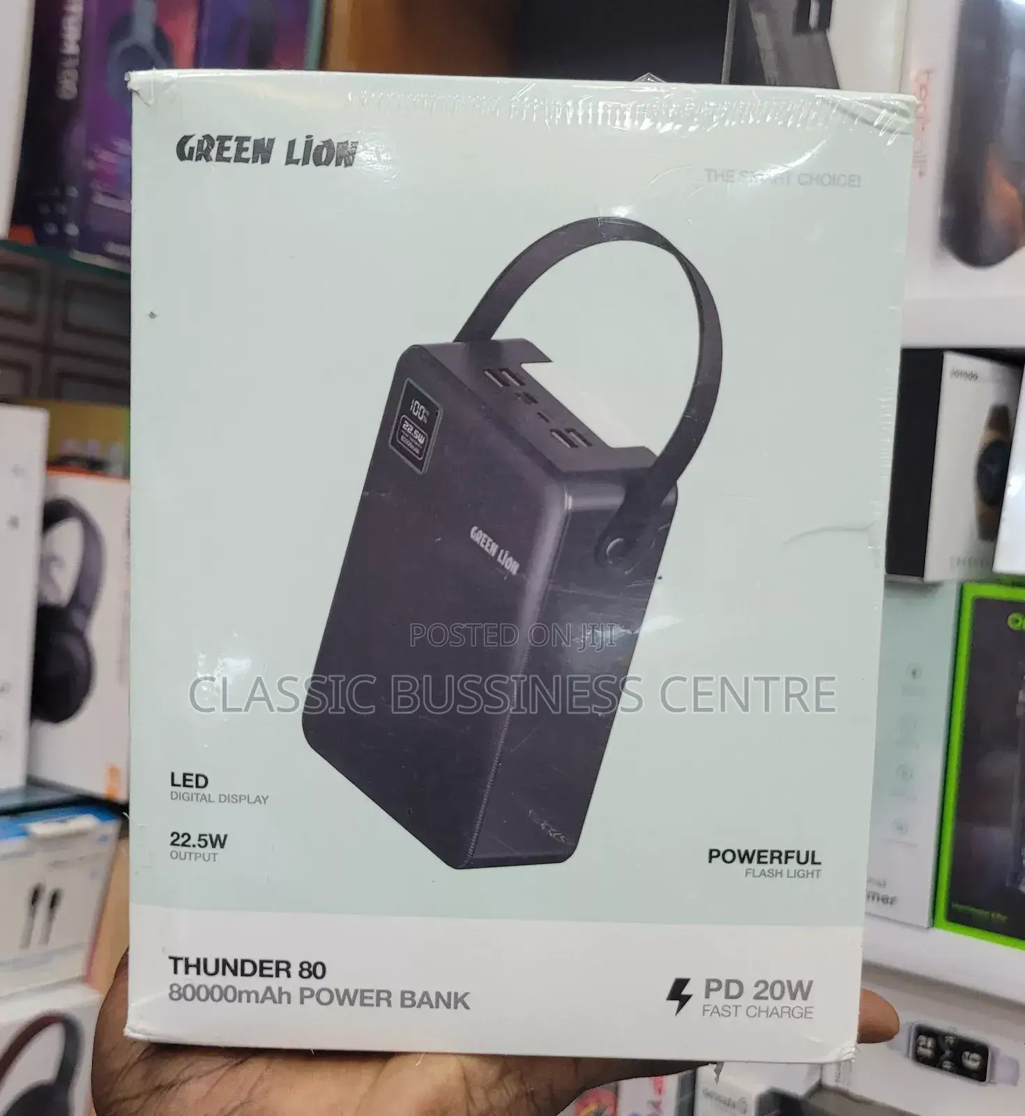 Greenlion 80000msg Fast Charging Powerbank