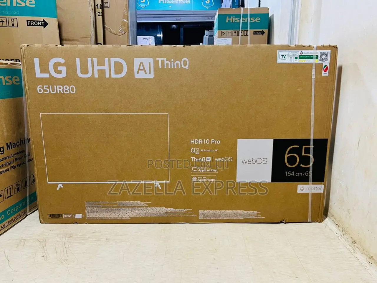 Lg Oled 65” Smart Ur78 Television