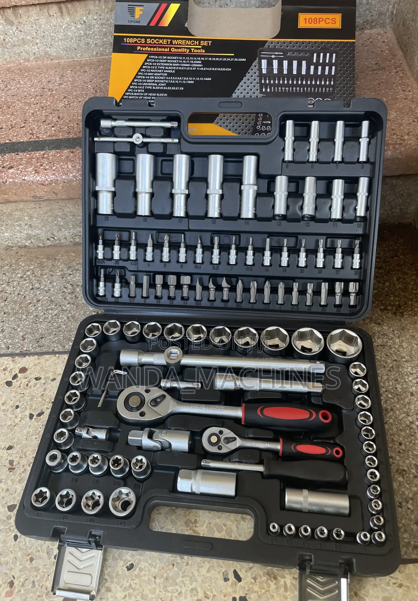 Socket Wrench Set 108 PCS