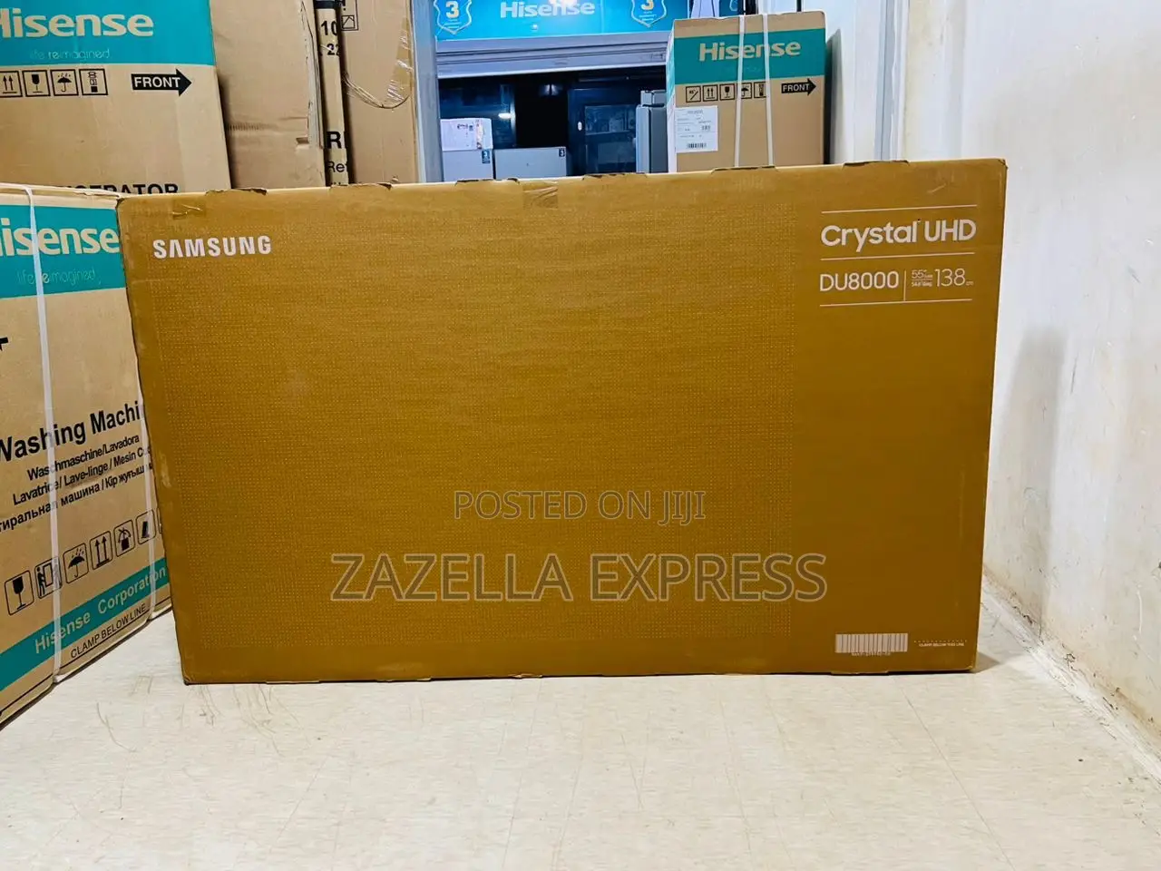 2024 Model Samsung 55” Television Du8000f 2025