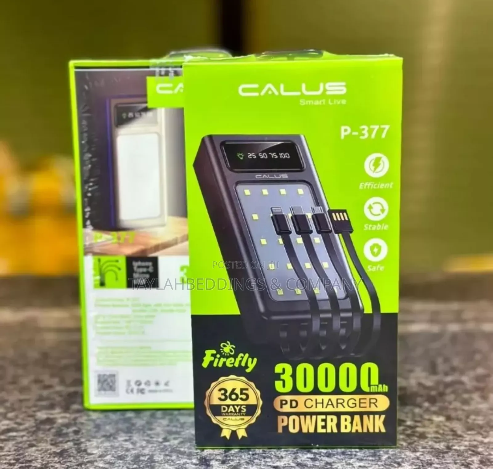 Calus Power Bank 30000 Mah Super Fast Charge