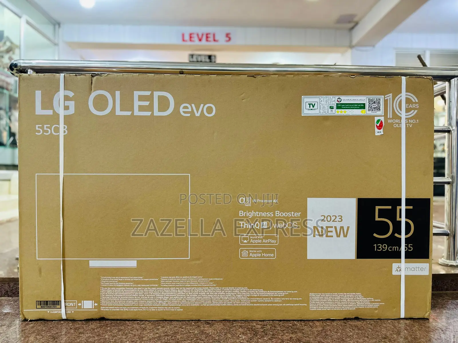 Lg Uhd 55” Smart Television Ur80