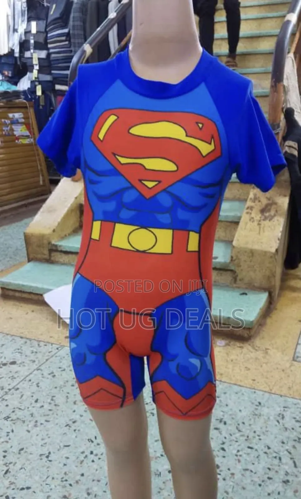 Kid's Swimming Costume Wear(4 - 8 Yrs) - Blue Designs Vary