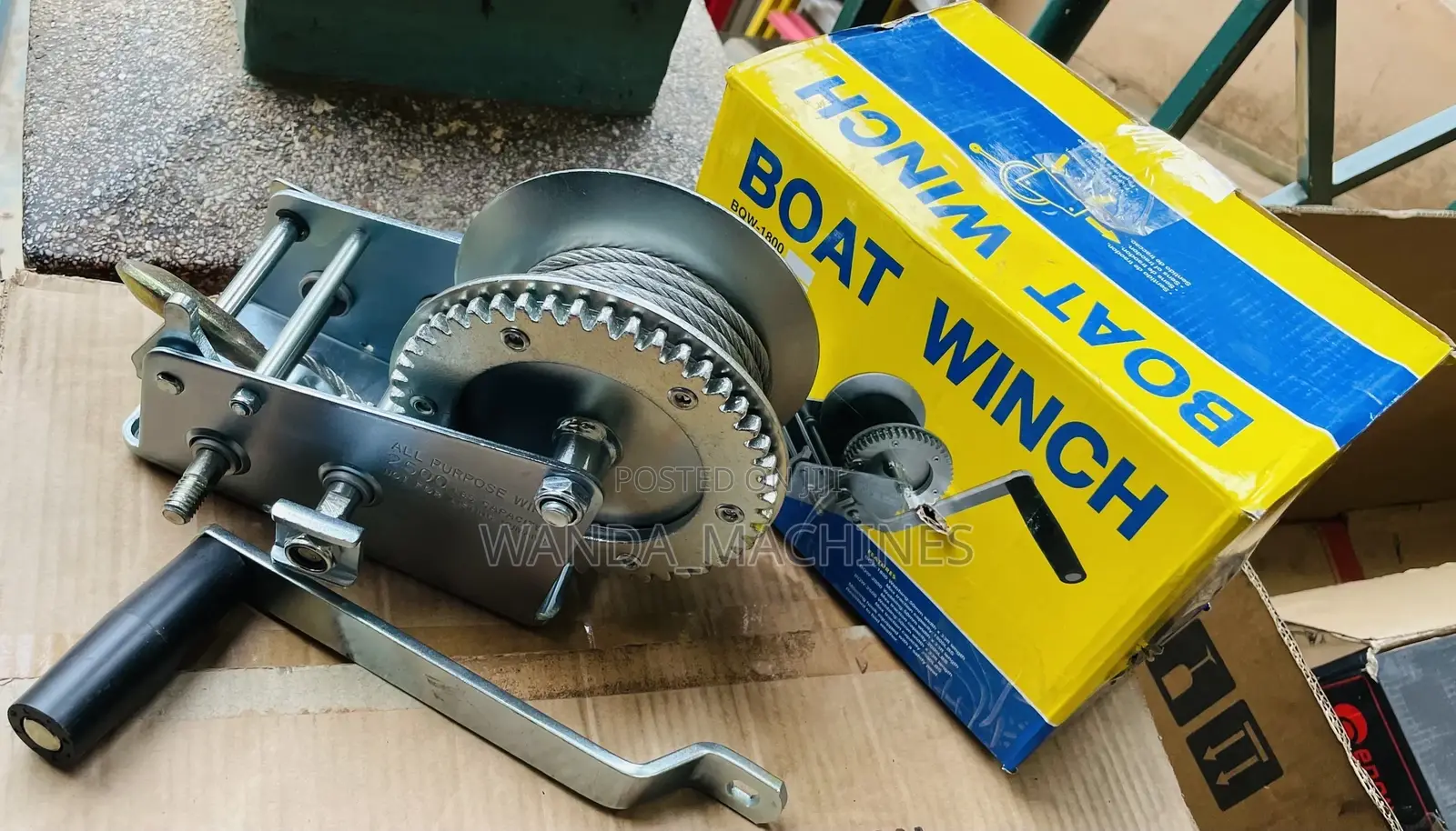 Boat Winch (All Purpose Winch)