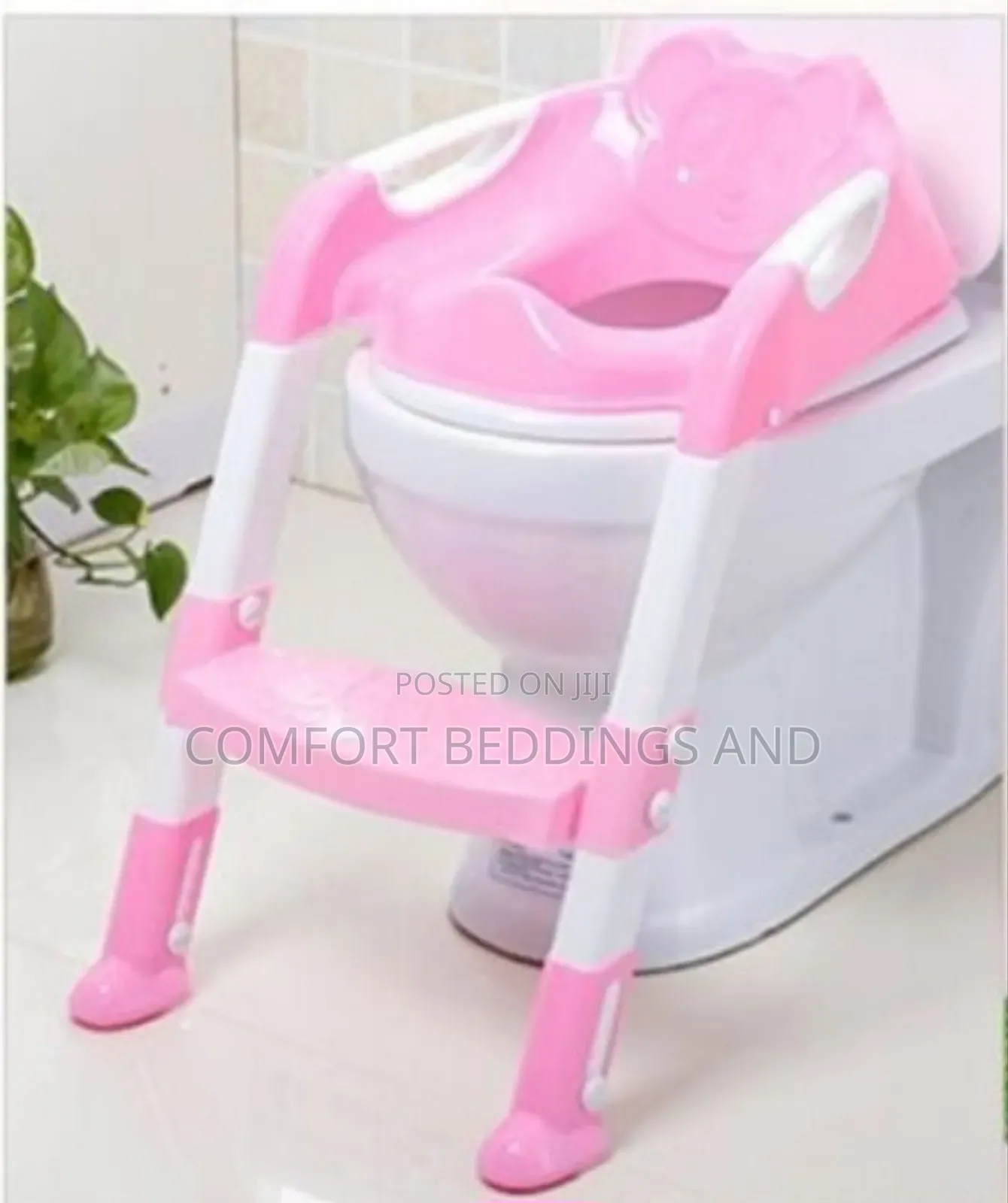 Toilet Trainer Ladder Pink