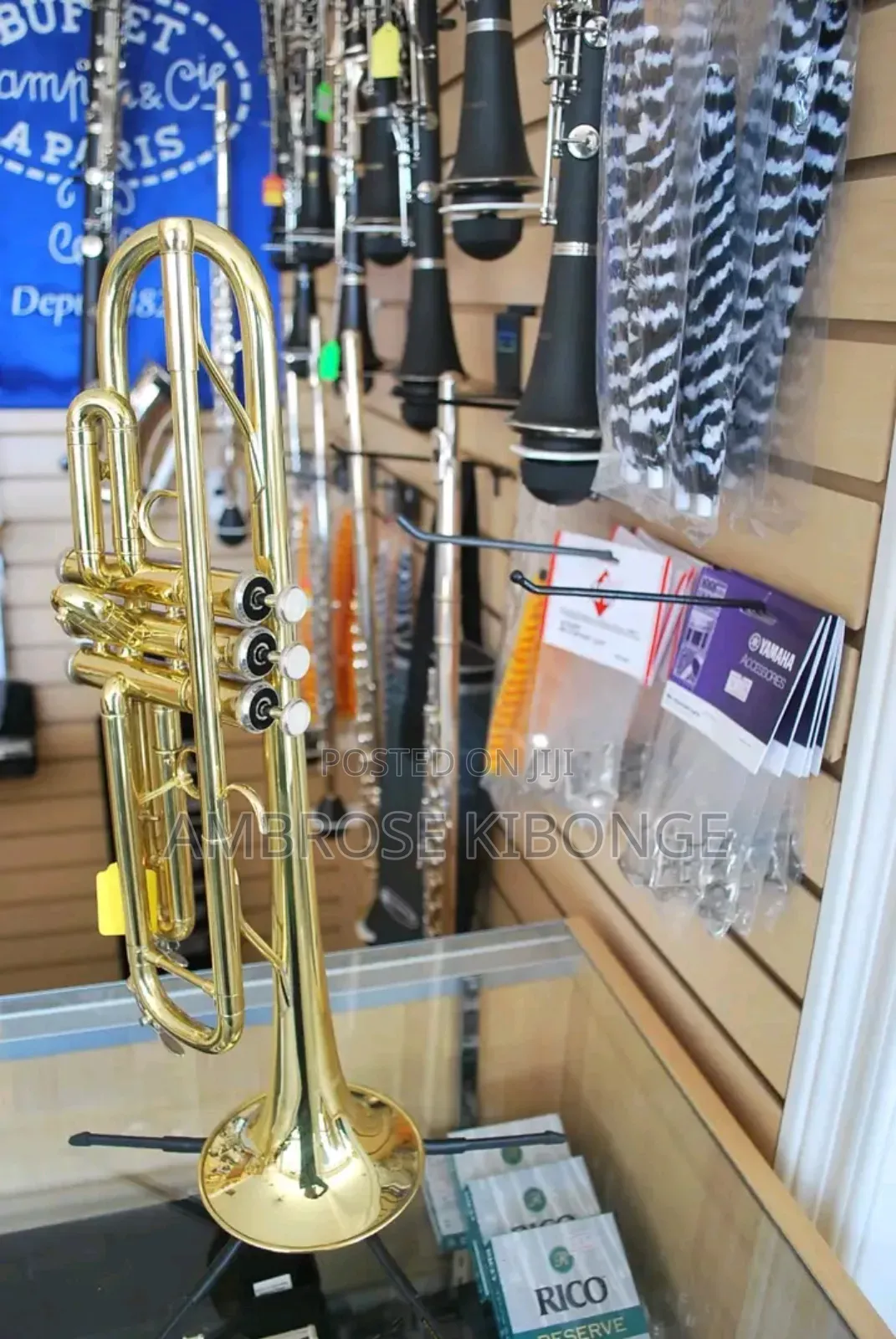 YAMAHA Professional Trumpet With FREE Accessories Mouthpiece
