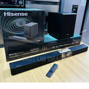 Hisense Ax3100 500w Soundbar With Wireless Subwoofer - Black
