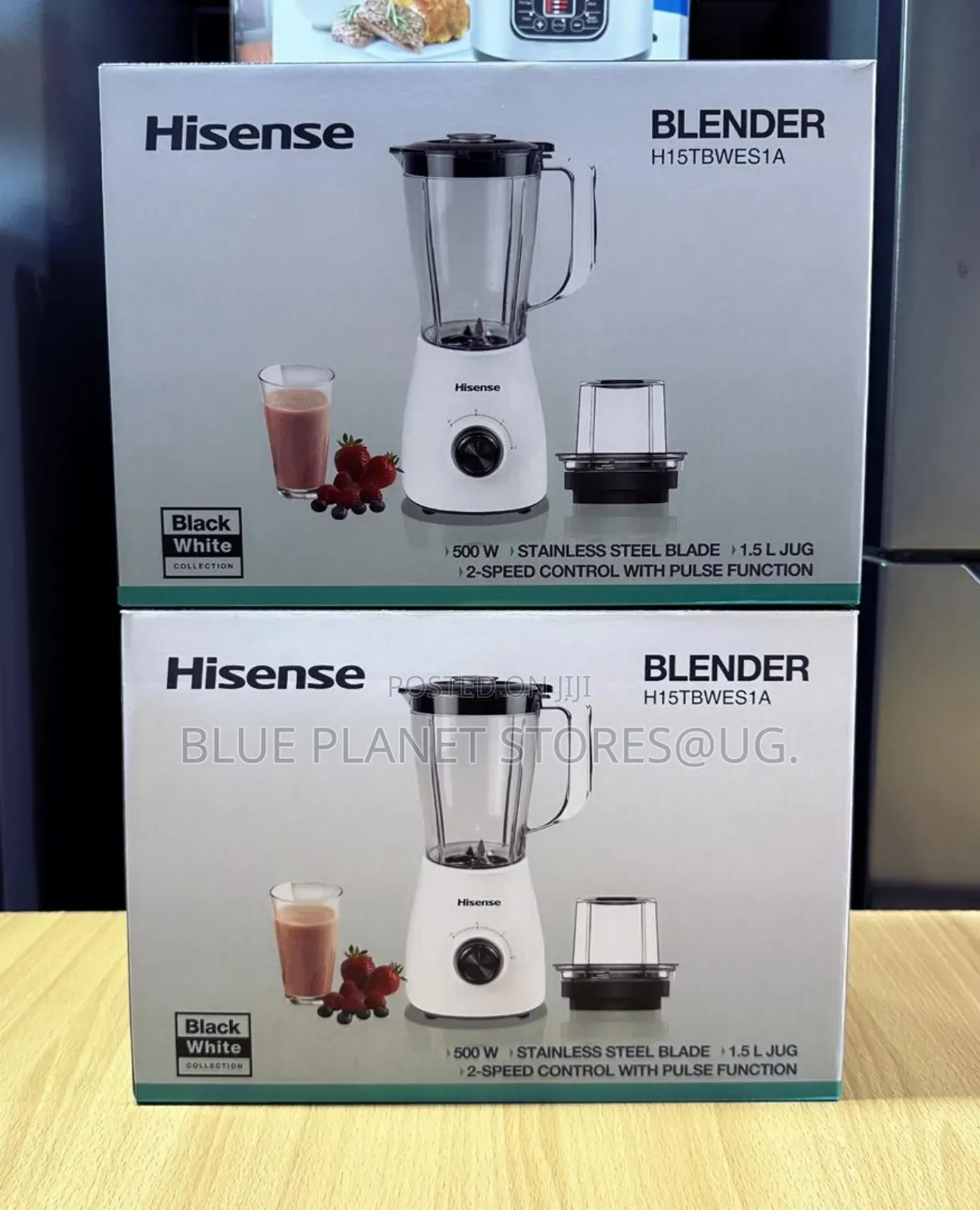 HISENSE 2_in_1 \\ 1.5litres Blenders \\ 500w \\ H15TBWES1A