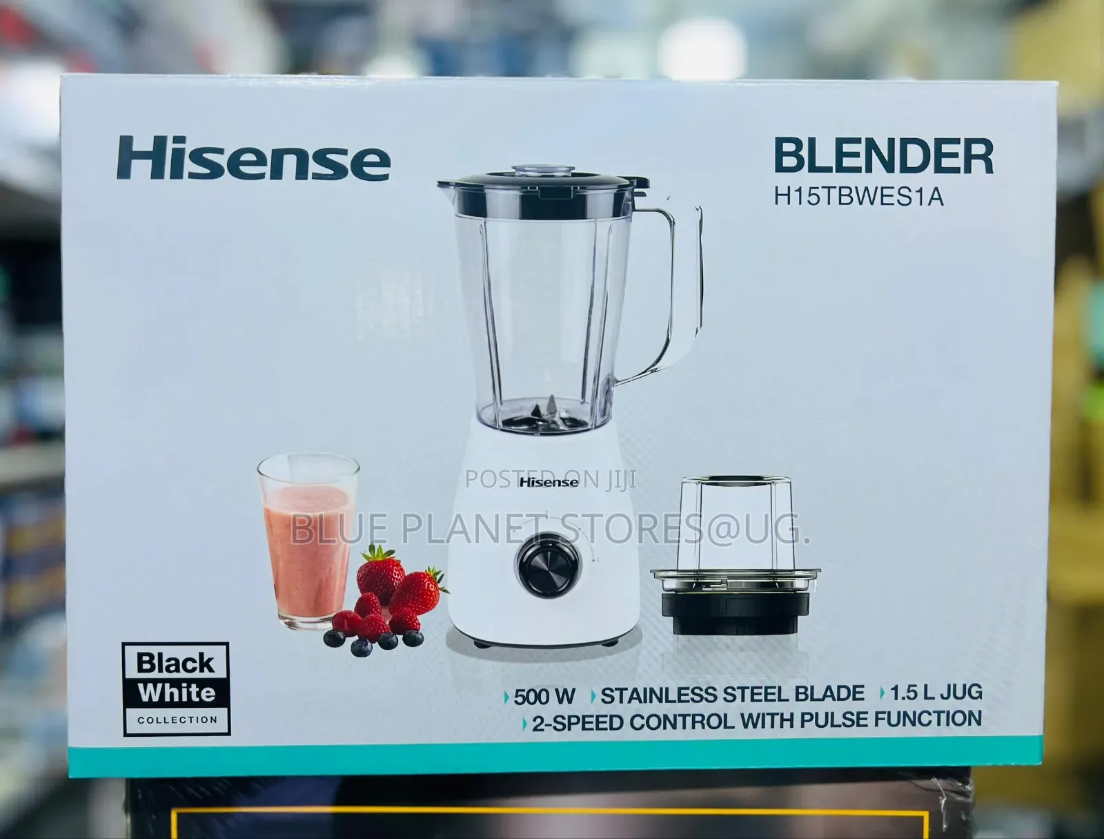 HISENSE 2_in_1 \\ 1.5litres Blenders \\ 500w \\ H15TBWES1A