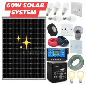 60W Solar System Full Kit Benk
