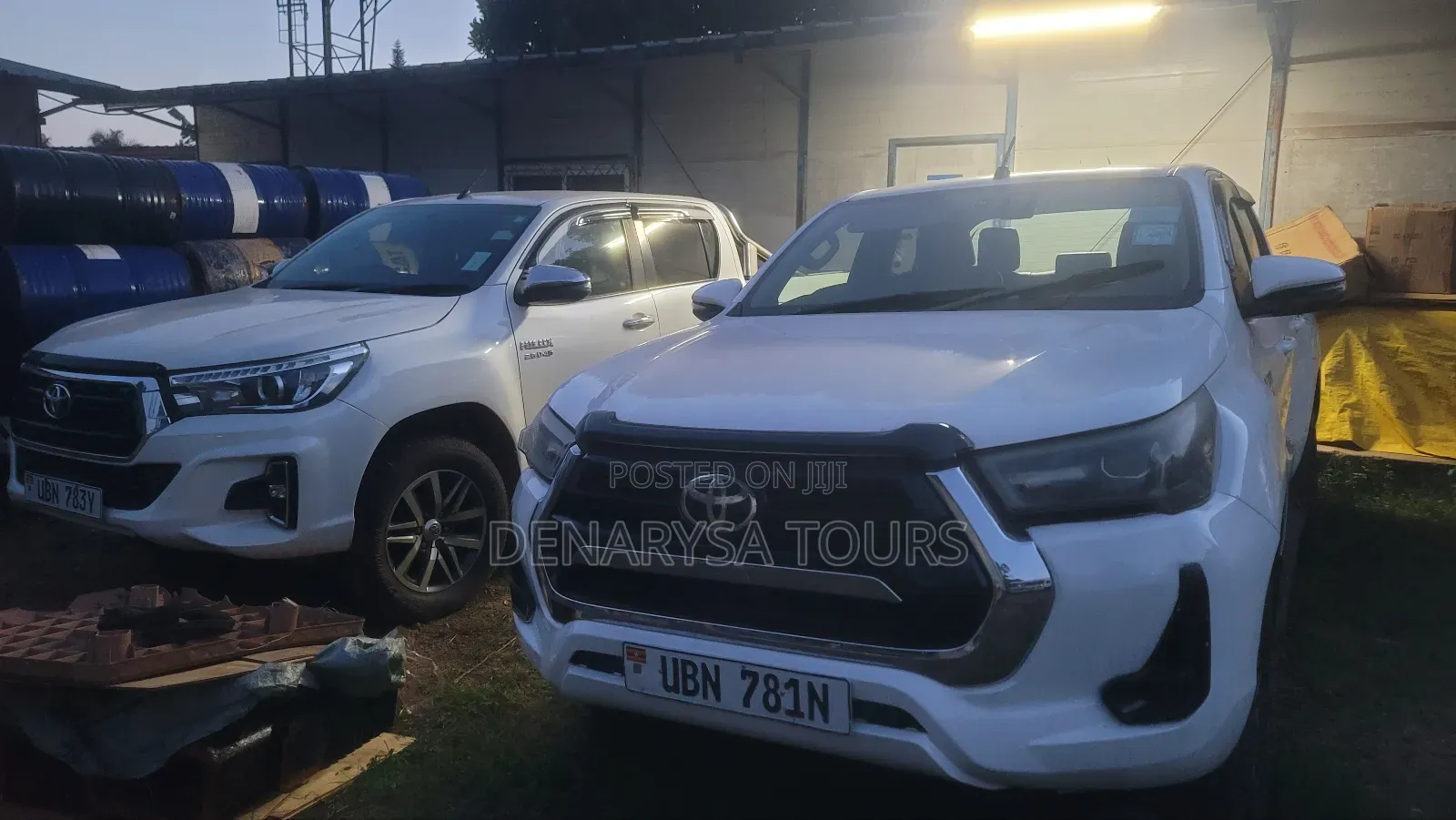 Toyota Hilux Double Cabin Pick UPS for HIRE-RENT