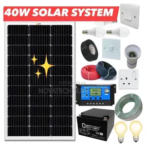 40W Solar System Full Package Damk