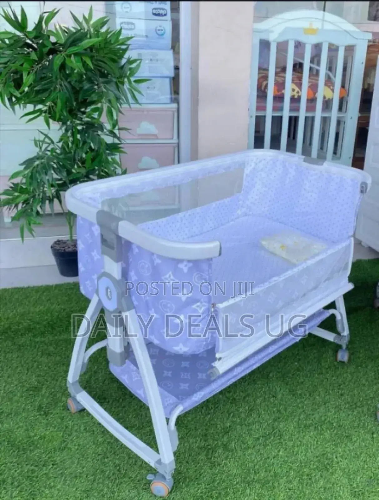 Adjustable Baby Swing Crib
