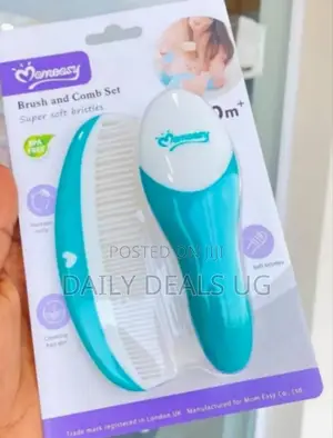 Portable Brush and Comb Set