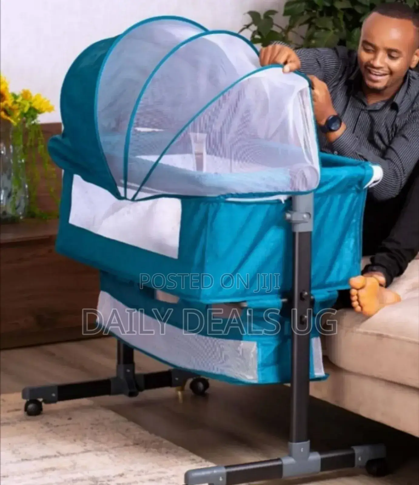 Newborn Baby Swing Bed Crib