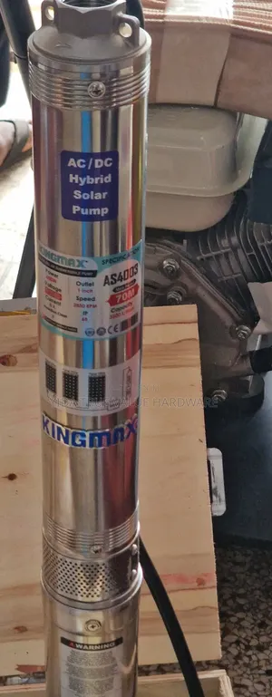 Hybrid Water Pump [ Solar and Electric]