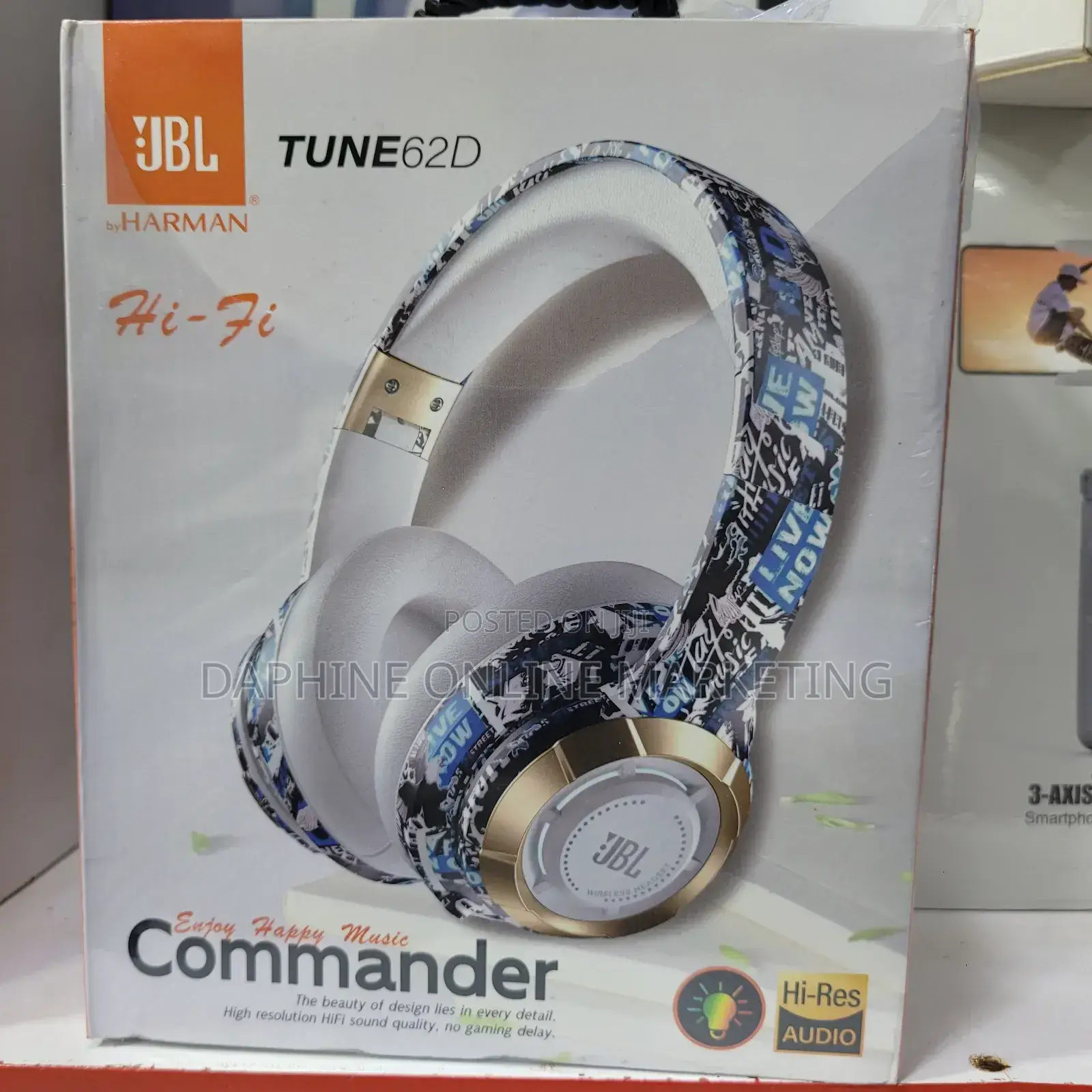 JBL Wireless Headphone Tune 62d/ Super Bass Colorful JBL