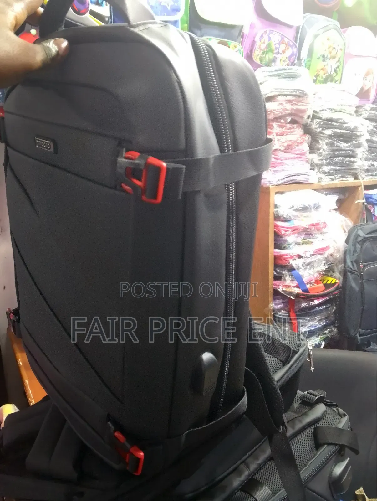 VIP Original Laptop Backpack Bag. Large. ( Black)