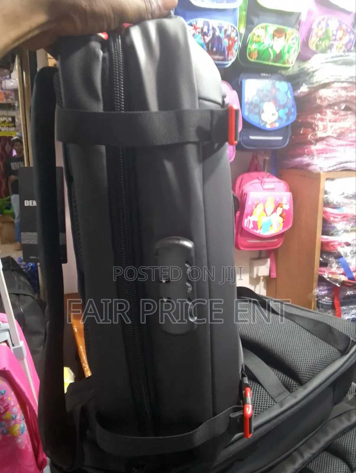 VIP Original Laptop Backpack Bag. Large. ( Black)