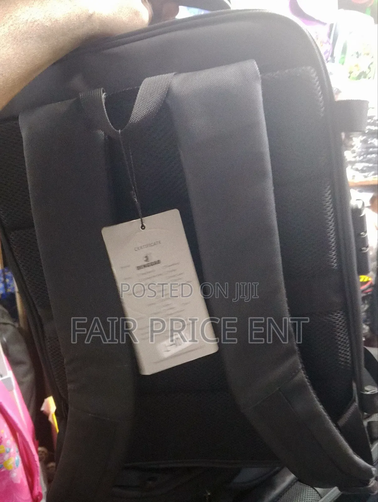 VIP Original Laptop Backpack Bag. Large. ( Black)