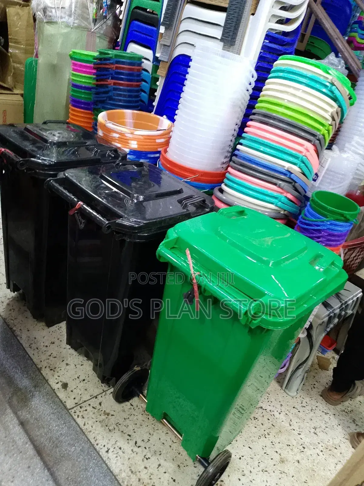 120litres Outdoor Plastic Dust Bins